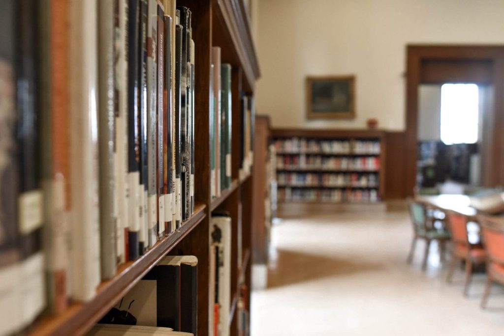 library in a school