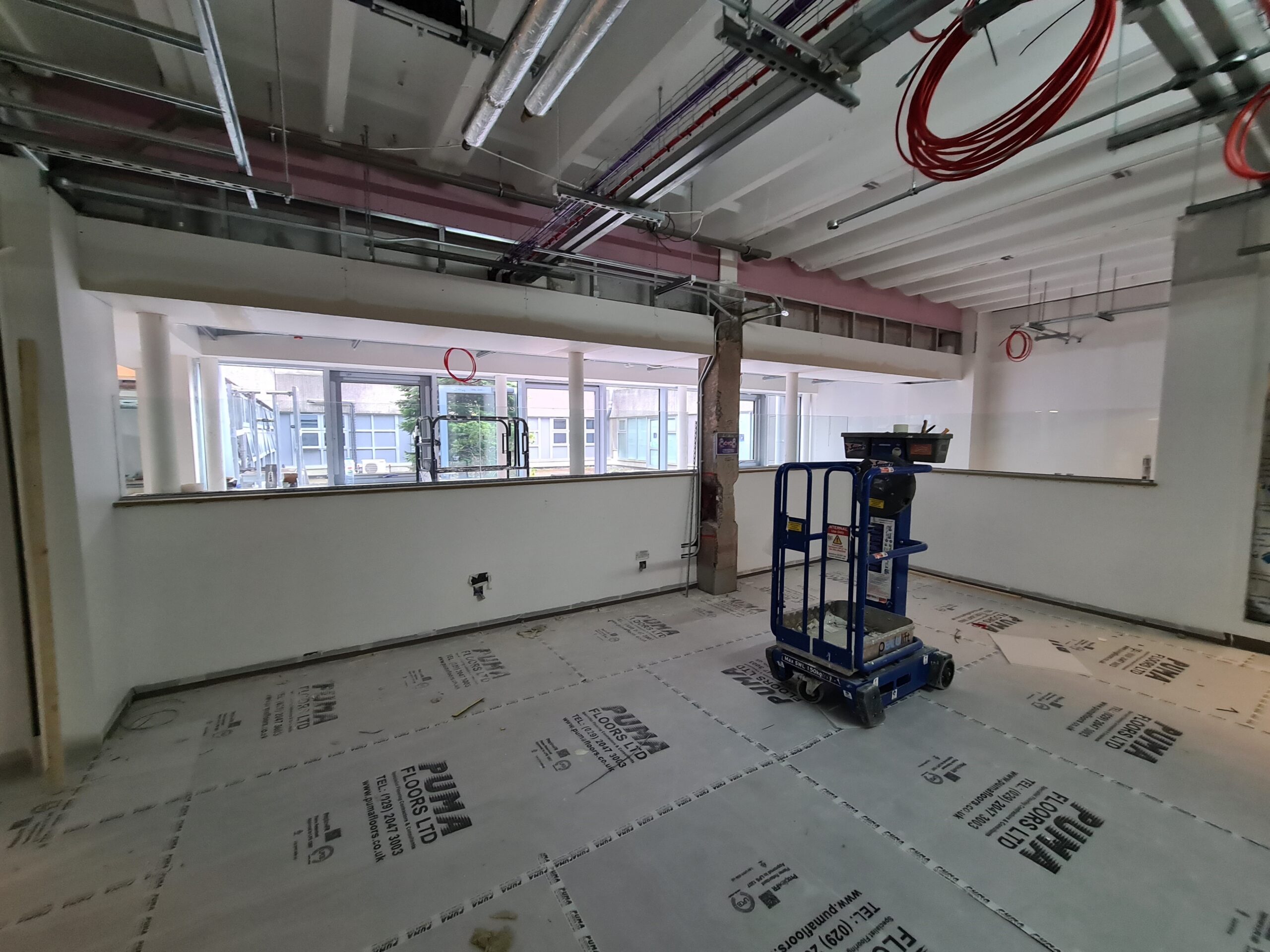 barista seating area