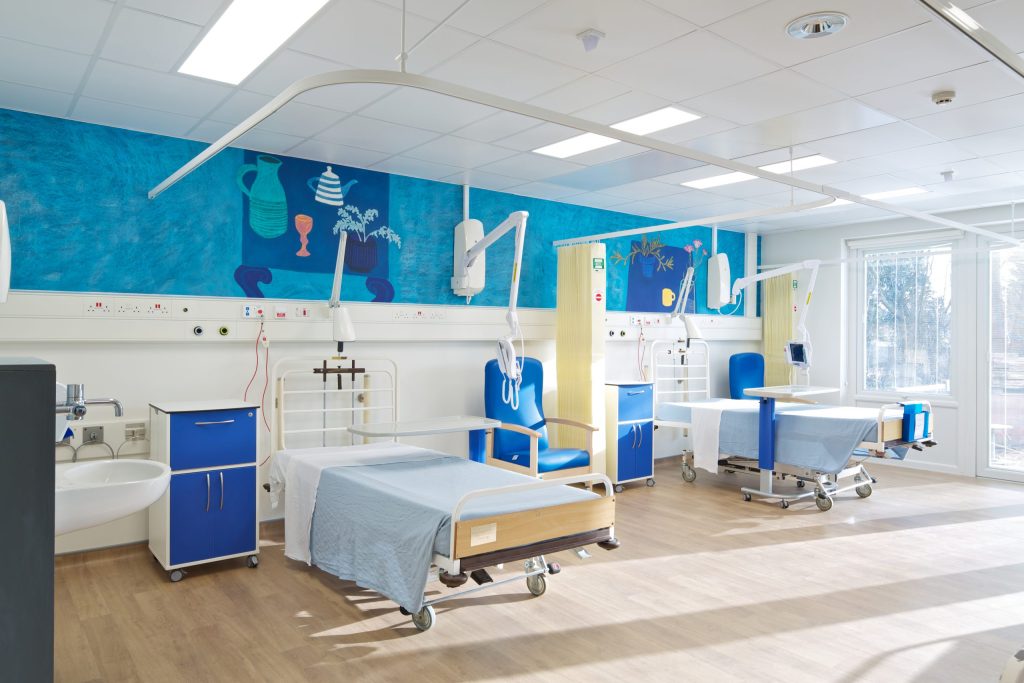 a hospital ward