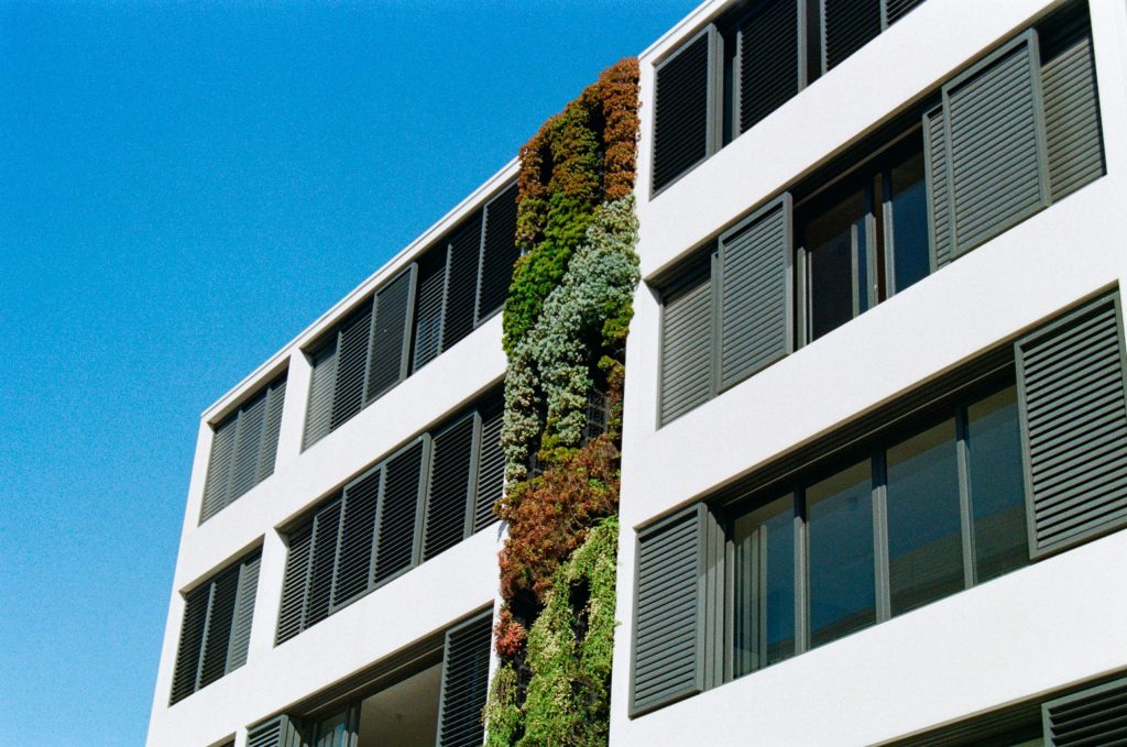 building with windows to represent how to improve building sustainability