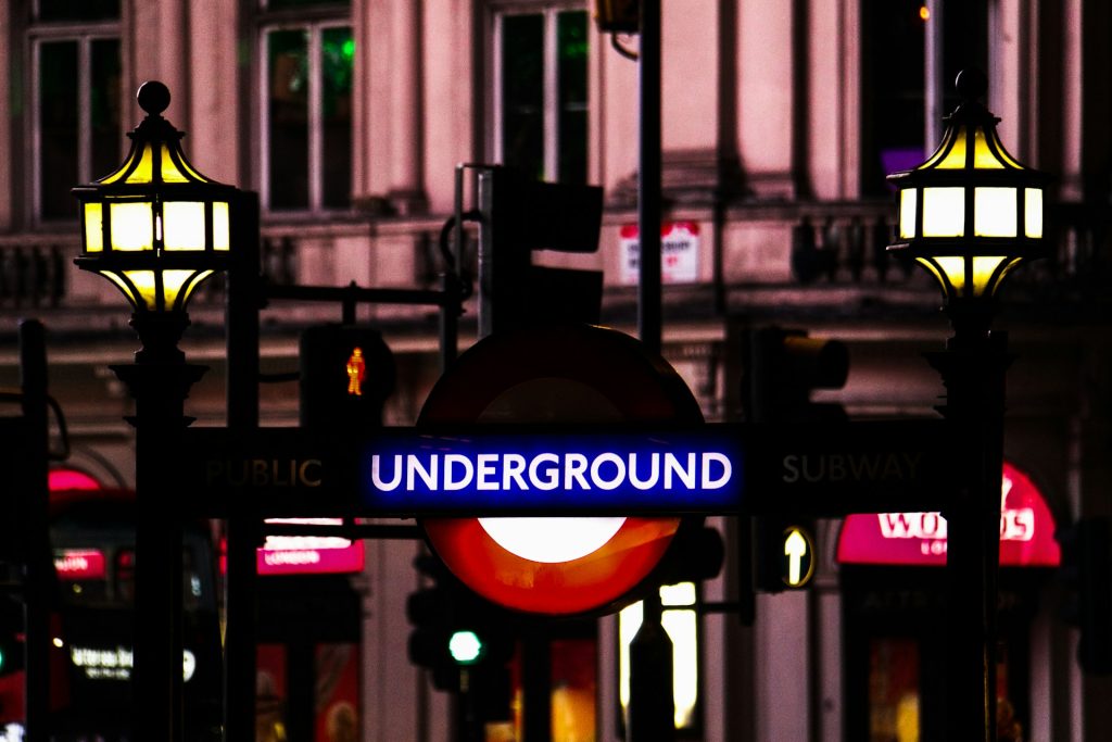 underground sign
